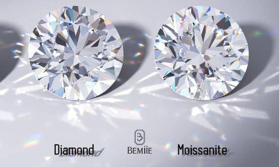Diamond and Moissanite 