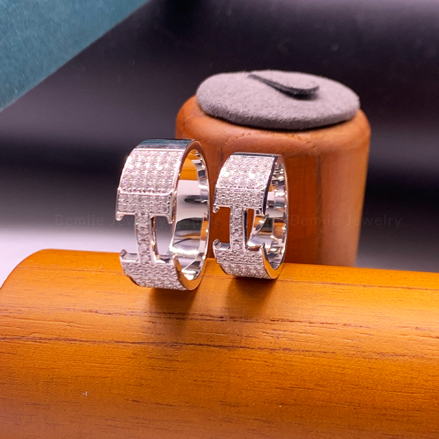 Nhẫn Cưới H Shape Love Band - WRBJ007