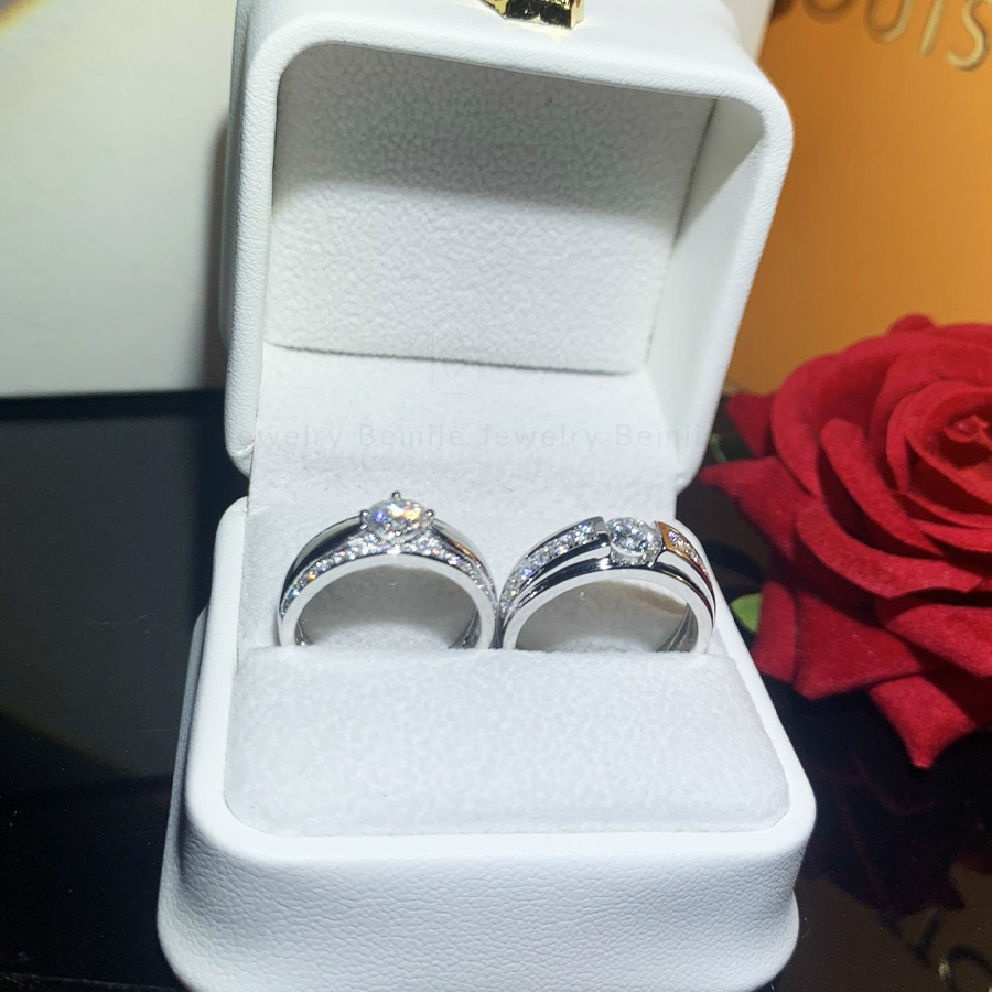 Nhẫn Cưới Round Love Band - WRBJ006