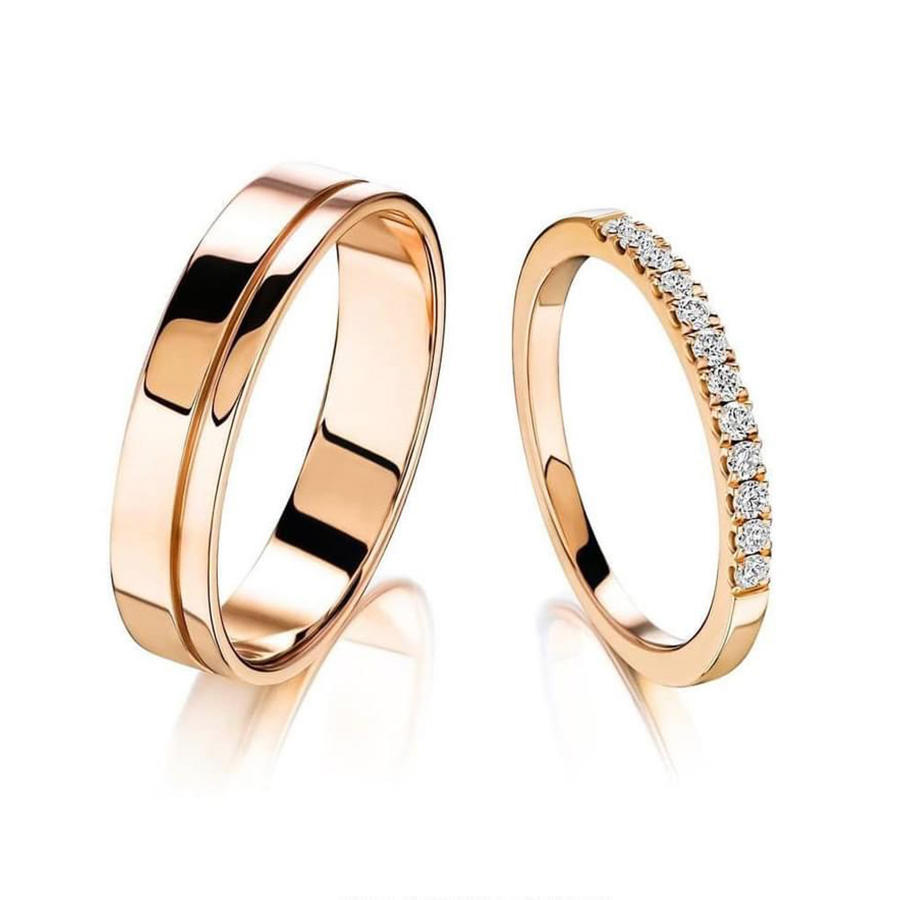 Nhẫn cưới Eternity Be Apart - WRBJ027