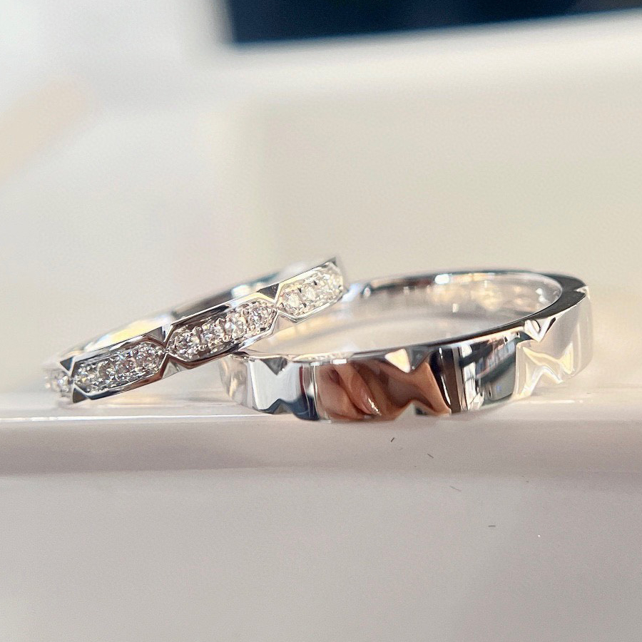 Nhẫn cưới kim cương Eternity True Beauty 18K - WRBD-HK003