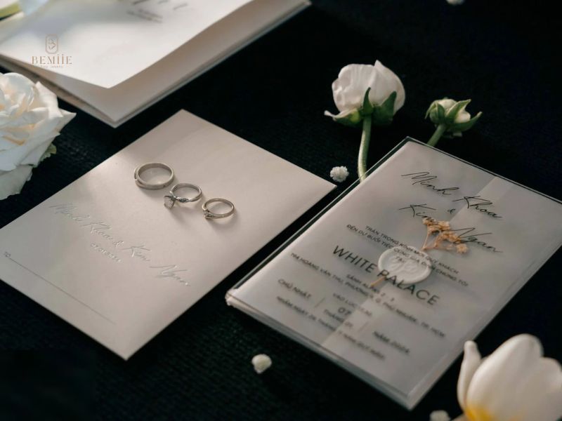 Cách ghi thiệp mời đám cưới trang trọng và ý nghĩa