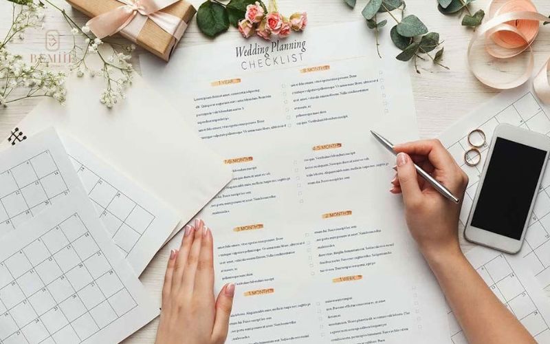 đám cưới cần chuẩn bị những gì