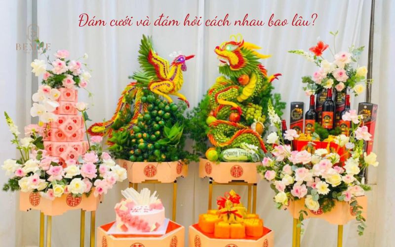 Nên tổ chức đám hỏi và đám cưới cách nhau bao lâu?