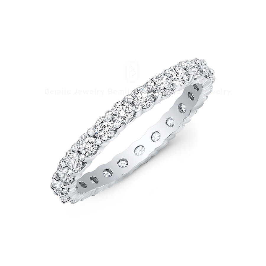 Nhẫn cầu hôn round Eternity band - ERBJ051