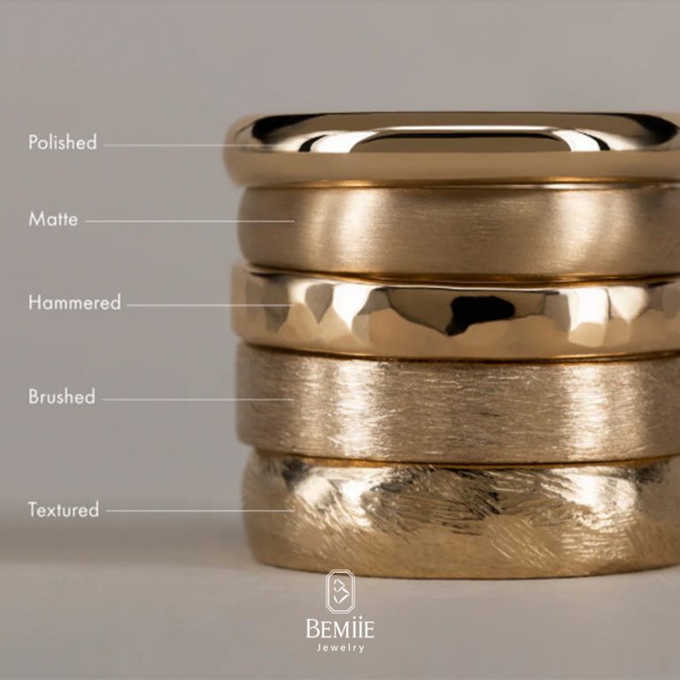 Nhẫn Cưới Trơn Original Love Rose-White Gold – WRBJ016-G