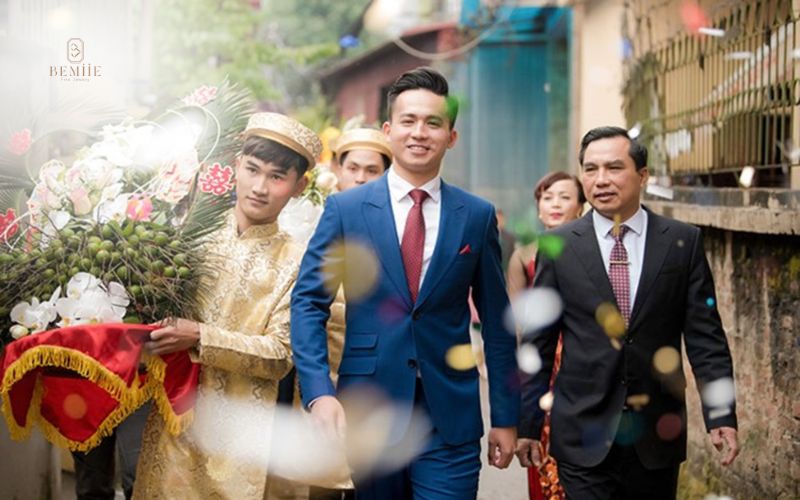 thủ tục đón dâu lấy ngày