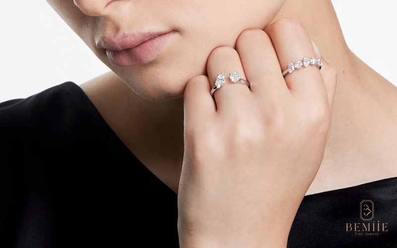 Bemiie cung cấp chính hãng nhiều loại đá quý, kim cương giúp cặp đôi có thêm lựa chọn khi thiết kế nhẫn cầu hôn