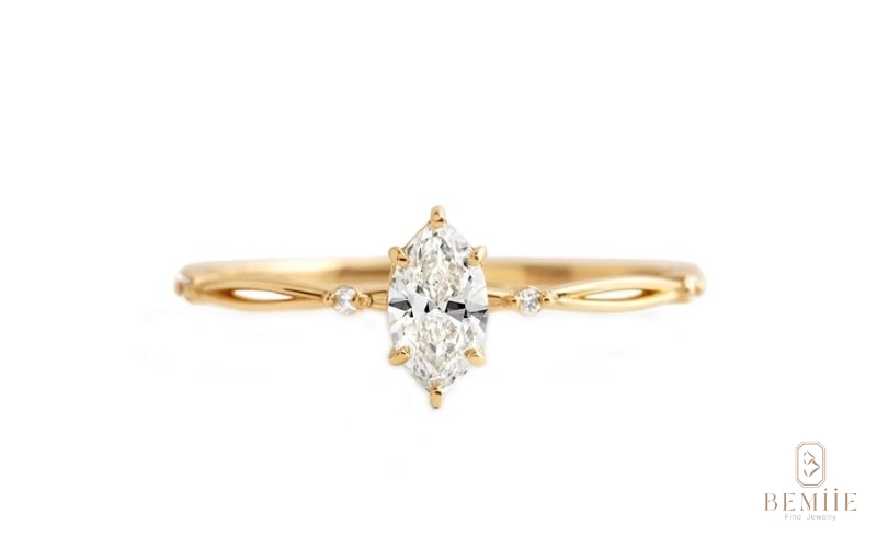 Nhẫn Petite Marquise Infinity đại diện cho tình yêu vĩnh cửu trường tồn