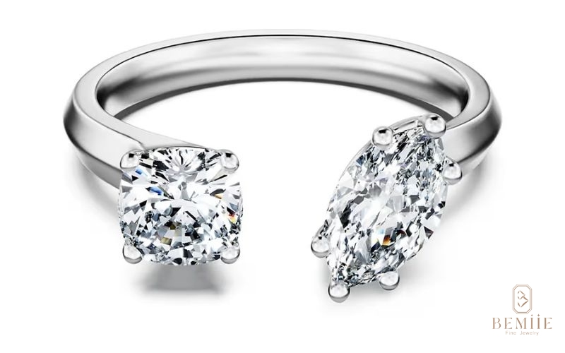 Nhẫn vàng Lab-Grown Diamond Gap Toi Et Moi - hiện đại nhưng rất đỗi lãng mạn và sâu sắc