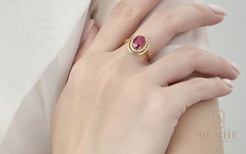 12+ Thiết kế nhẫn đá ruby đẹp, sang trọng nhất năm nay