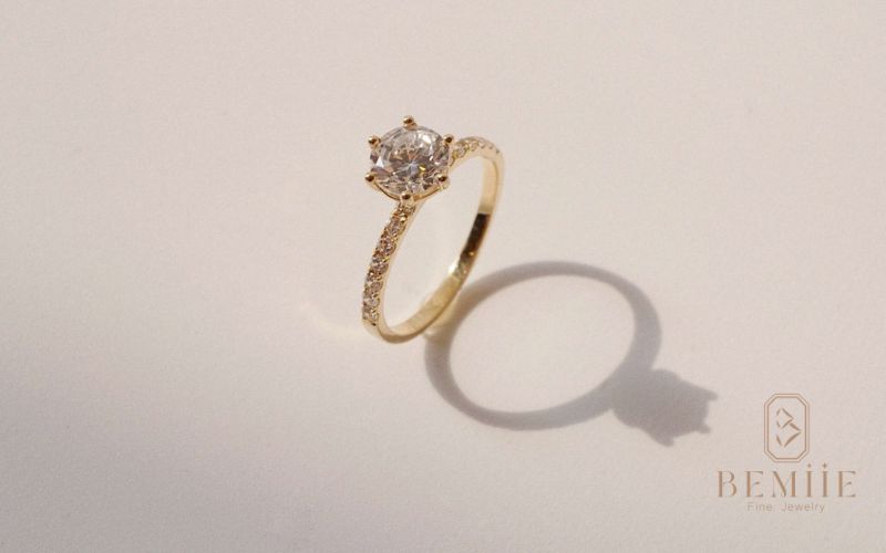 Bộ sưu tập thiết kế nhẫn Moissanite Bemiee cao cấp nhất 2025