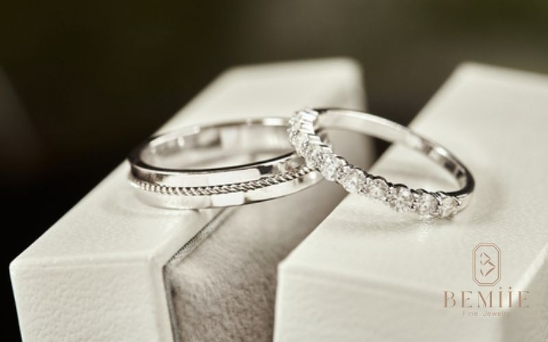 Top 7+ mẫu thiết kế nhẫn vàng trắng mới và tinh tế nhất
